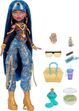 Лялька Monster High Cleo De Nile з улюбленцем змією Hissette (JHK32)