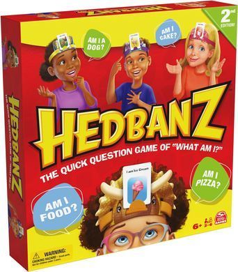 Настольная игра Spin Master Hedbanz  Кто Я! Английский язык (6067050)