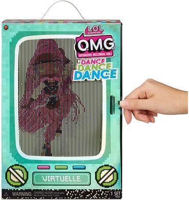 Игровой набор с куклой L.O.L. Surprise! серия O.M.G. Dance Virtuelle - Виртуаль (572961)