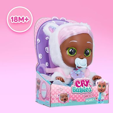 Інтерактивна лялька IMC Toys Cry Babies Dressy Pearly Перлина (83035)