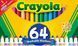 Набір фломастерів Crayola Washable Broad Line Markers 64 штук (071662081805)