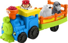 Музичний паровозик Fisher-Price Little People Zoo Train Зоопарк (CMP36)