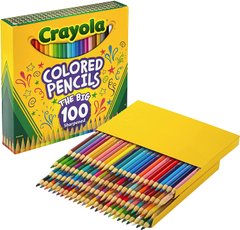Набор карандашей Crayola Colored Pencils 100 штук (04-6841)