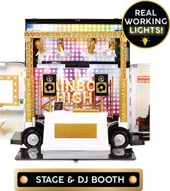 Ігровий набір Rainbow High Rainbow Vision World Tour Bus & Stage Автобус Сцена (583721)