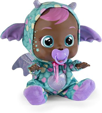 Интерактивная кукла IMC Toys Cry Babies Hally The Dragon Doll Плакса Дракончик 31 см (B07P7YNVZS)