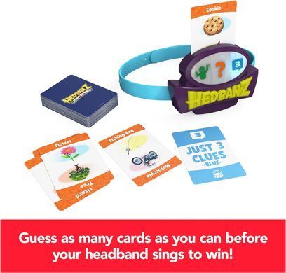 Настольная игра Hedbanz Lightspeed Spin Master Кто Я! со светом и звуками Английский язык (6062299)