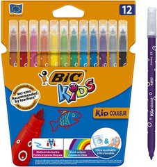 Набір змиваючих фломастерів BIC Kids Kid Couleur 12 штук. (920293)
