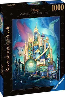 Пазл Ravensburger Disney Castles - Ariel Аріель 1000 шт. (&lrm;&lrm;&lrm;&lrm;17337)