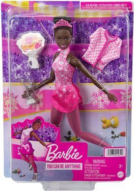 Кукла Barbie Ice Skater Зимние виды спорта Барби Фигуристка (HCN31)
