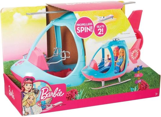 Ігровий набір Barbie Dreamhouse Adventures Helicopter Вертоліт для Барбі (FWY29)