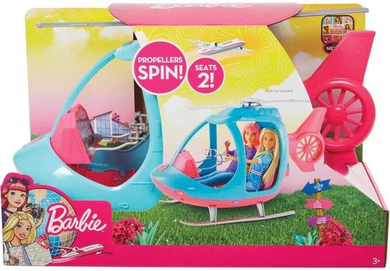 Ігровий набір Barbie Dreamhouse Adventures Helicopter Вертоліт для Барбі (FWY29)