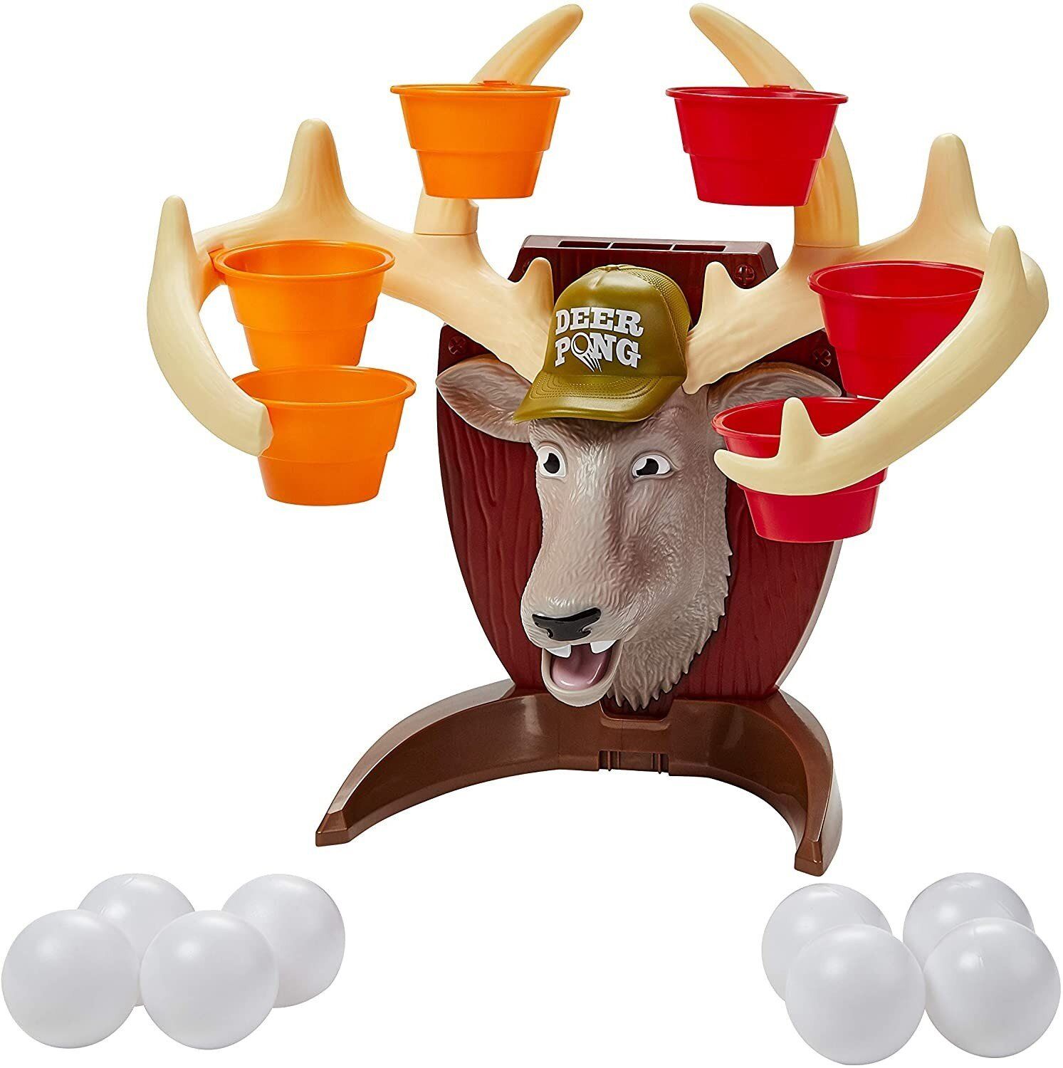 Настольная игра Hasbro Deer Pong Game, Features Talking Deer Head and Music  англ. язык (E9384) - Интернет-магазин 