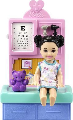 Кукла Барби Barbie I can be Pediatrician Theme Педиатр блондинка и аксессуары (GTN51)