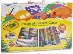 Набор для рисования Crayola Inspiration Art Case, 140 Count Арт кейс (04-2532)