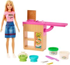 Ігровий набір Barbie Noodle Bar Playset Приготування локшини (GHK43)