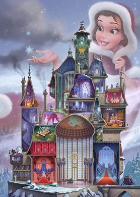 Пазл Ravensburger Disney Castles - Belle Бель 1000 шт. (&lrm;&lrm;&lrm;&lrm;17334)