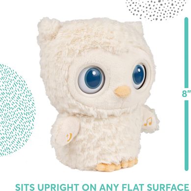 Интерактивная игрушка Spin Master Baby GUND Baby Sleepy Eyes Owl Bedtime Soother Плюшевая Сова (6060243)