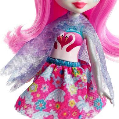 Лялька Mattel Enchantimals Saffi Swan Doll and Poise Лебідь Саффі та Пойзен (FRH38)