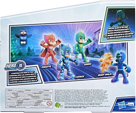 Игровой набор PJ Masks Night Time Mission Glow-in-The-Dark  Герои в Масках Ночная миссия (F2836)