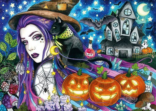 Пазл Ravensburger Halloween Хэллоуин 1000 шт. (&lrm;16871)