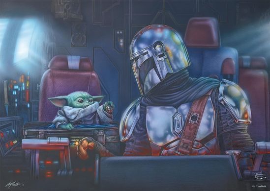 Пазл Schmidt Thomas Kinkade Star Wars Mandalorian - Two for The Road 1000 шт. (57378)