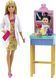 Кукла Барби Barbie I can be Pediatrician Theme Педиатр блондинка и аксессуары (GTN51)
