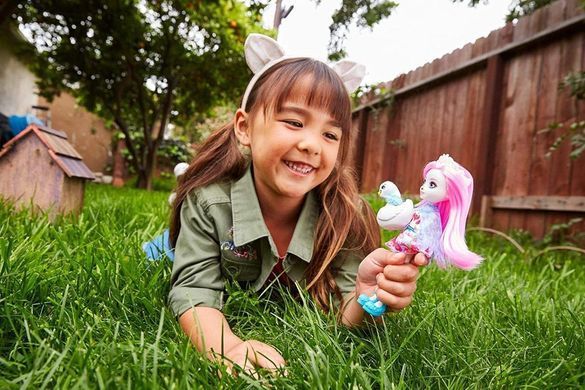 Лялька Mattel Enchantimals Saffi Swan Doll and Poise Лебідь Саффі та Пойзен (FRH38)