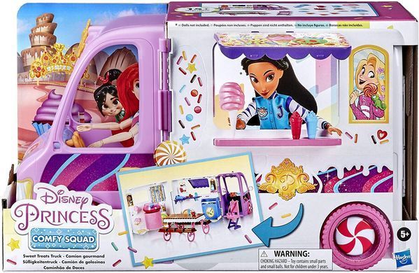 Ігровий набір Disney Princess Comfy Squad Sweet Treats Truck Принцеси Дісней Комфі Фургон (E9617)