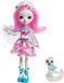 Лялька Mattel Enchantimals Saffi Swan Doll and Poise Лебідь Саффі та Пойзен (FRH38)