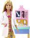 Кукла Барби Barbie I can be Pediatrician Theme Педиатр блондинка и аксессуары (GTN51)