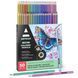 Набір кольорових олівців Arteza Metallic Colored Pencils 50 штук Металік (68-0050)