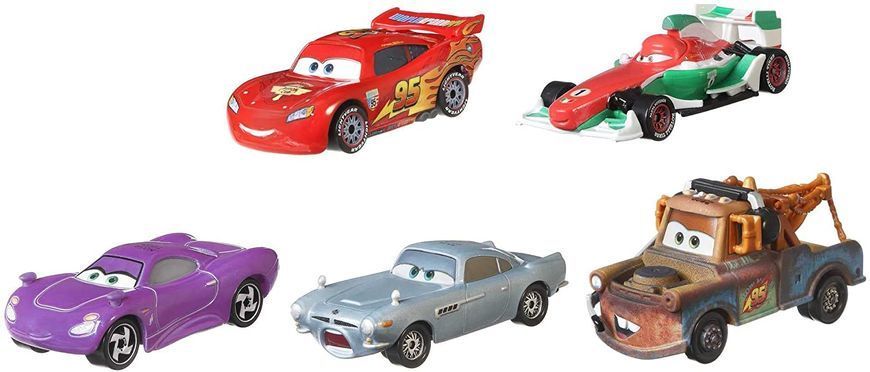 Набор автомобилей Тачки 3 Disney Pixar Cars #2 5-шт. (HFN82)